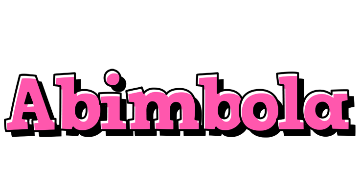 Abimbola girlish logo