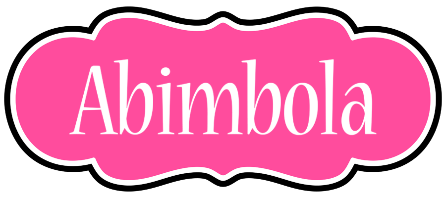 Abimbola invitation logo