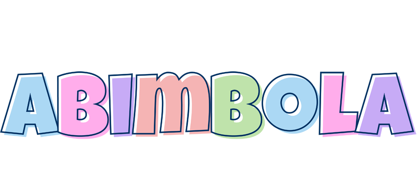 Abimbola pastel logo