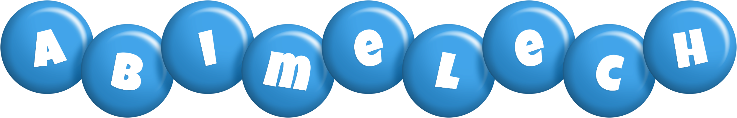Abimelech candy-blue logo