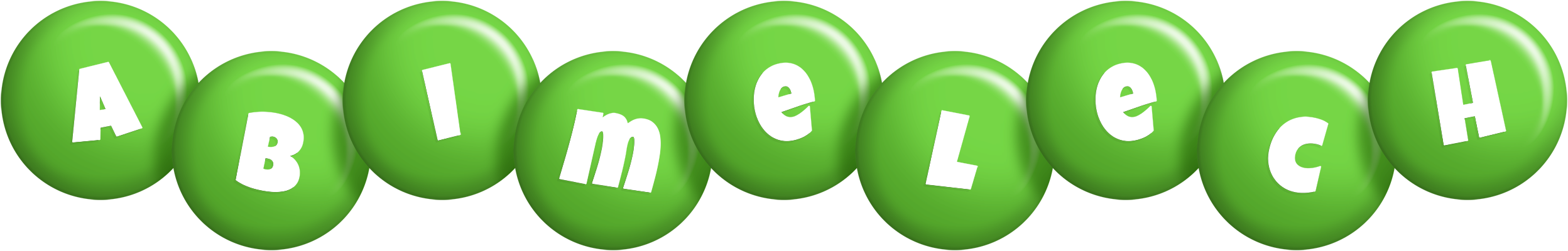 Abimelech candy-green logo
