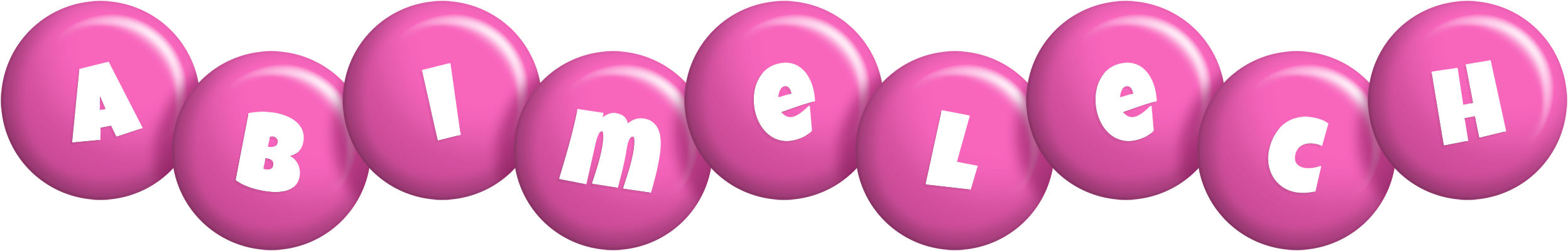 Abimelech candy-pink logo