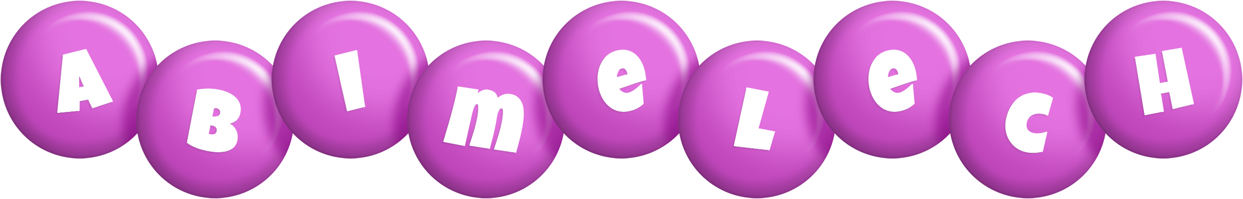 Abimelech candy-purple logo