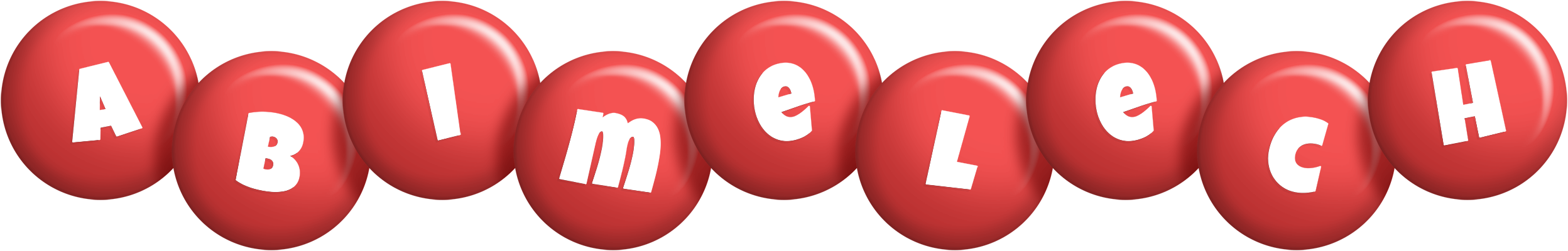 Abimelech candy-red logo