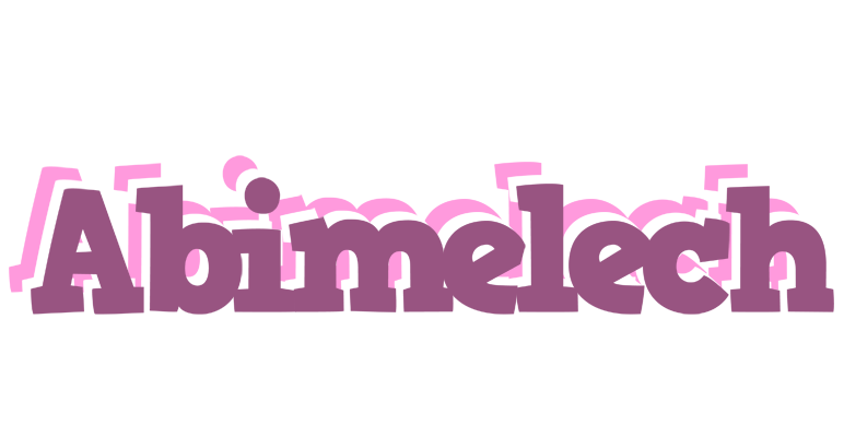 Abimelech relaxing logo