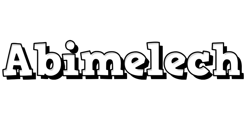 Abimelech snowing logo