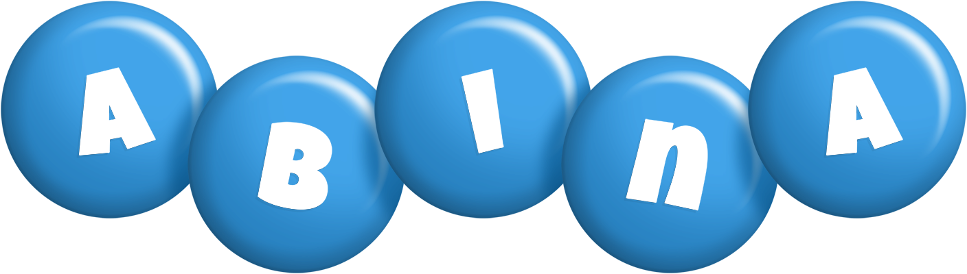 Abina candy-blue logo