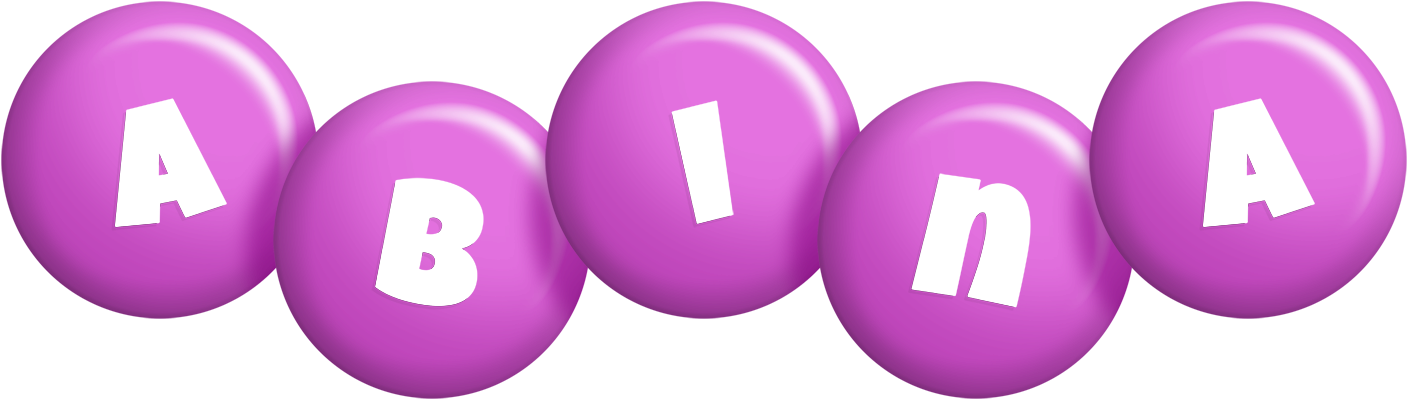 Abina candy-purple logo