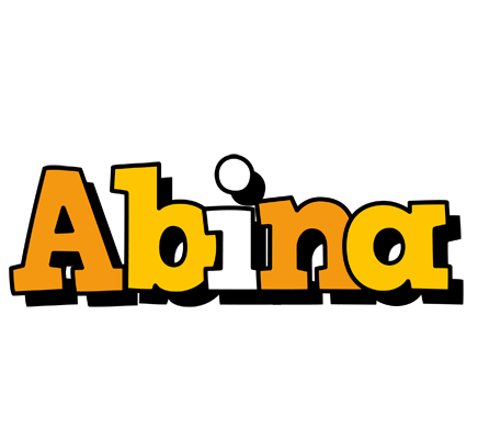 Abina cartoon logo