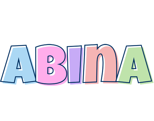 Abina pastel logo