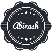 Abinash badge logo