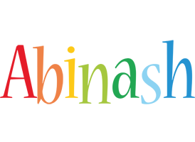 Abinash birthday logo