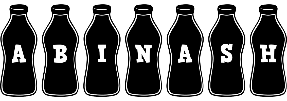 Abinash bottle logo