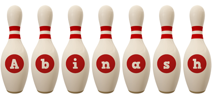 Abinash bowling-pin logo