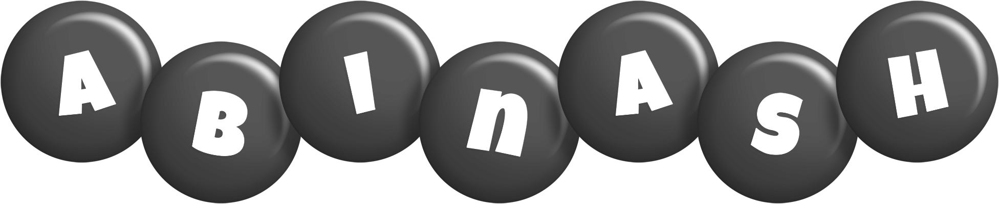 Abinash candy-black logo