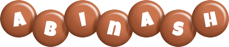 Abinash candy-brown logo