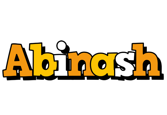 Abinash cartoon logo