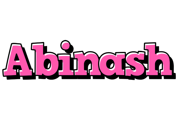 Abinash girlish logo