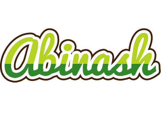 Abinash golfing logo