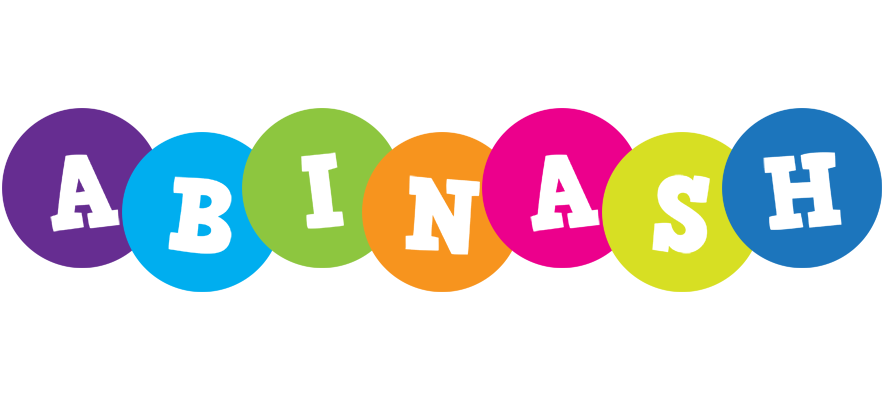Abinash happy logo