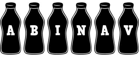 Abinav bottle logo