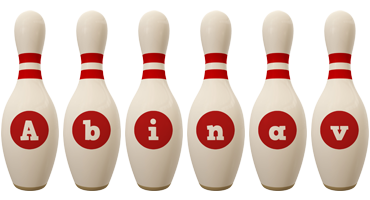 Abinav bowling-pin logo
