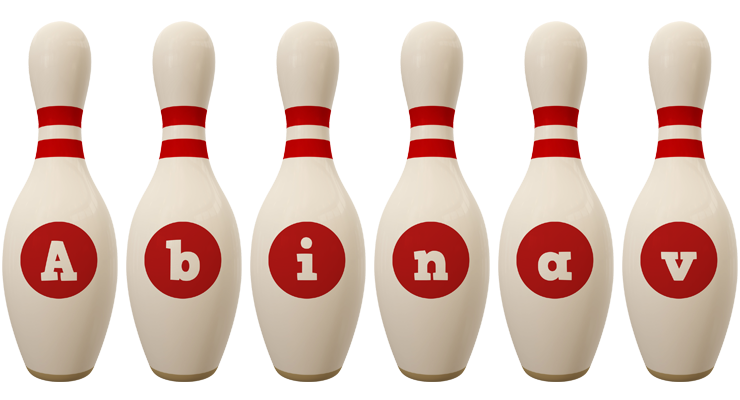 Abinav bowling-pin logo