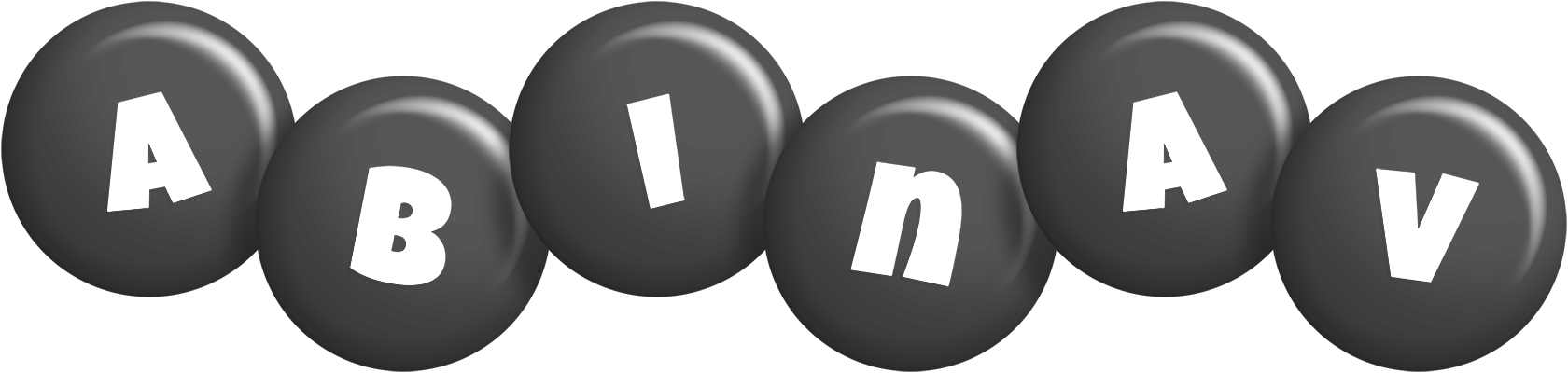 Abinav candy-black logo