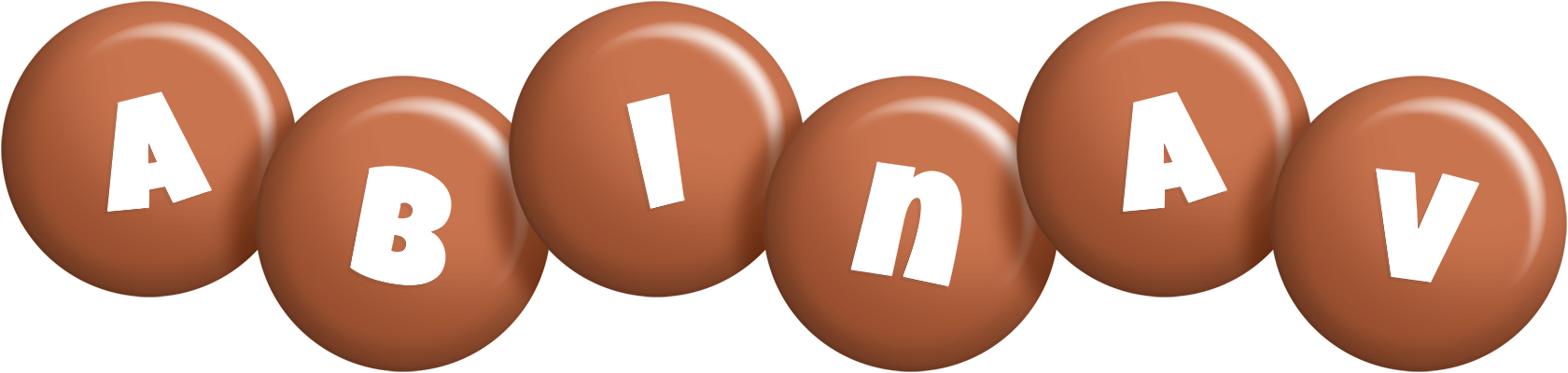 Abinav candy-brown logo