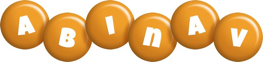 Abinav candy-orange logo
