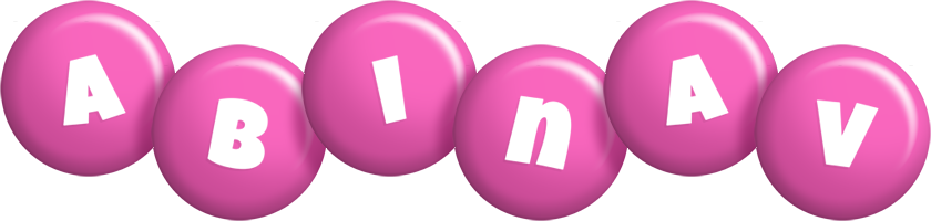 Abinav candy-pink logo