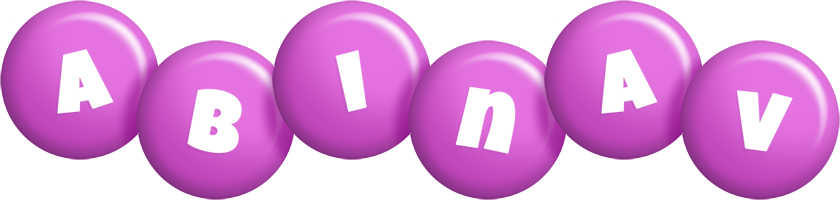 Abinav candy-purple logo
