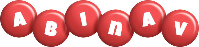 Abinav candy-red logo