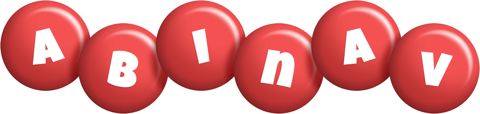 Abinav candy-red logo