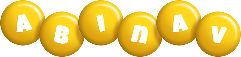 Abinav candy-yellow logo