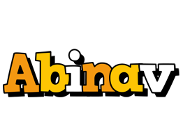 Abinav cartoon logo