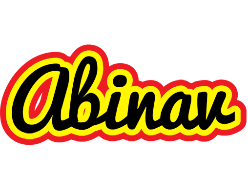 Abinav flaming logo