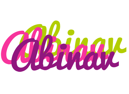 Abinav flowers logo