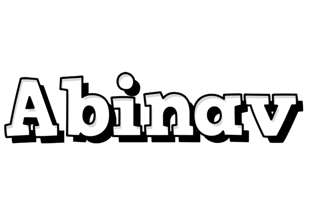 Abinav snowing logo