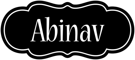 Abinav welcome logo