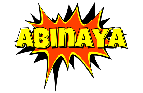 Abinaya bazinga logo