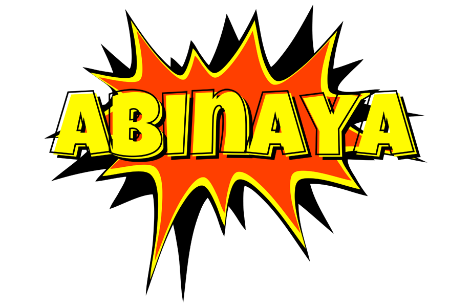 Abinaya bazinga logo