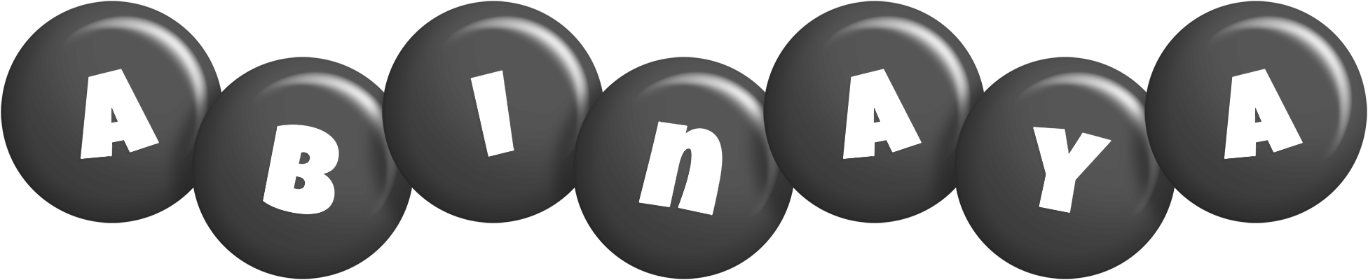 Abinaya candy-black logo