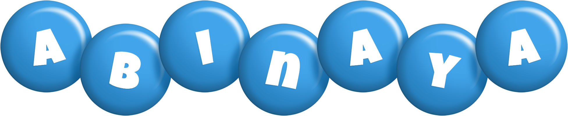 Abinaya candy-blue logo