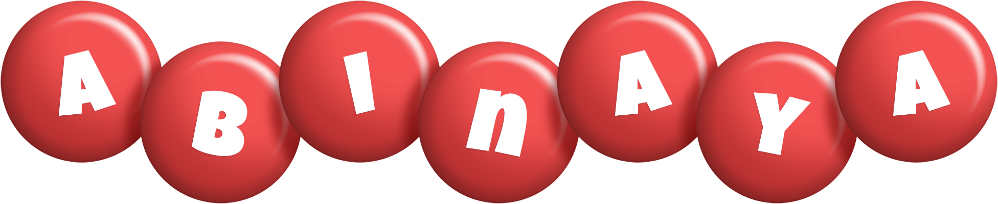 Abinaya candy-red logo