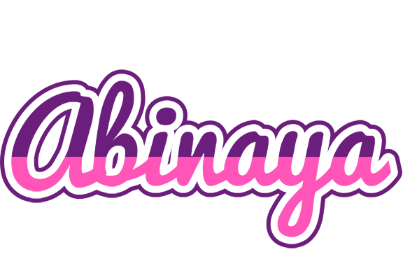 Abinaya cheerful logo