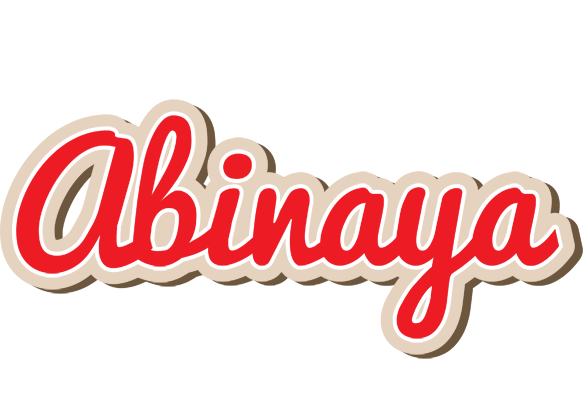 Abinaya chocolate logo