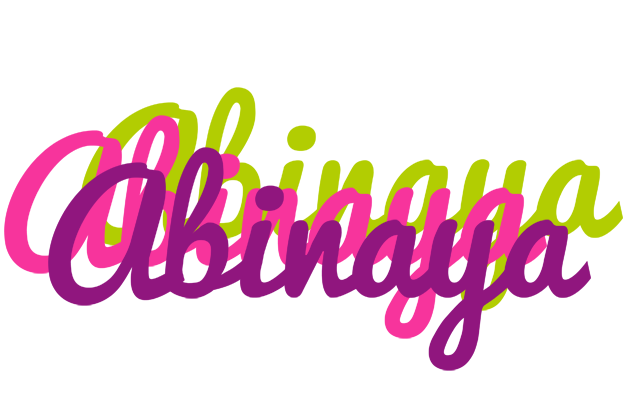 Abinaya flowers logo