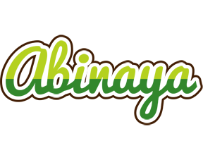 Abinaya golfing logo