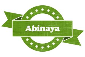 Abinaya natural logo